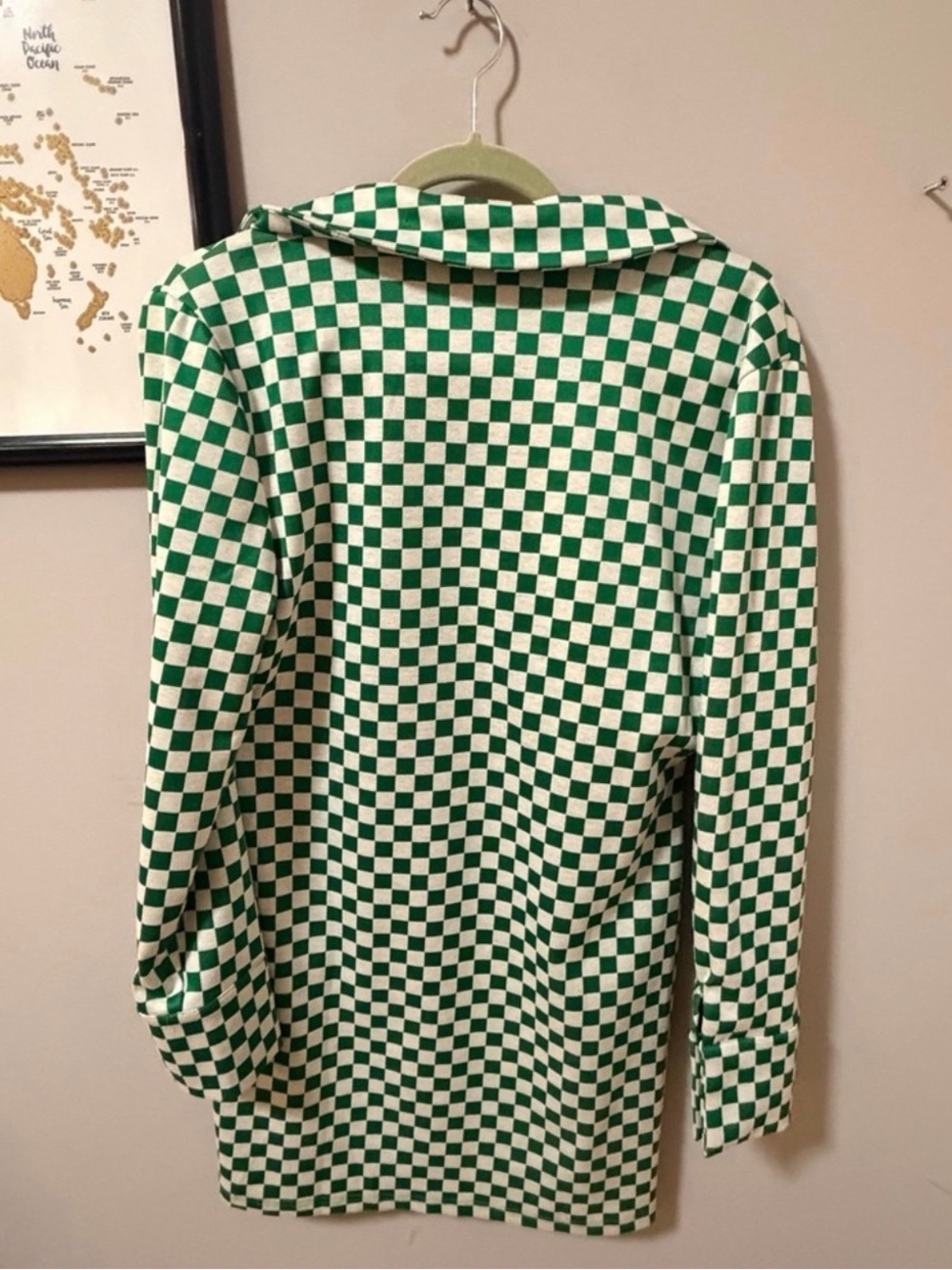 Urban Outfitters | Green & White Checkered Dress | 70’s style - Picture 4 of 4